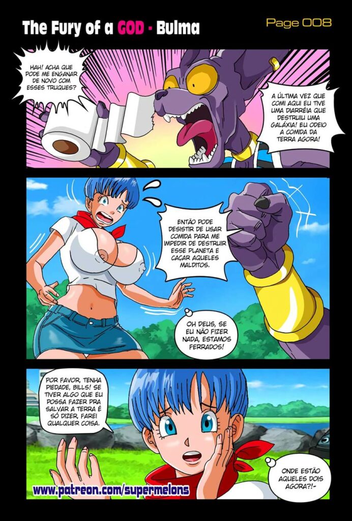 Bills Comendo A Bulma Dragon Ball Hentai Quadrinhos Eroticos