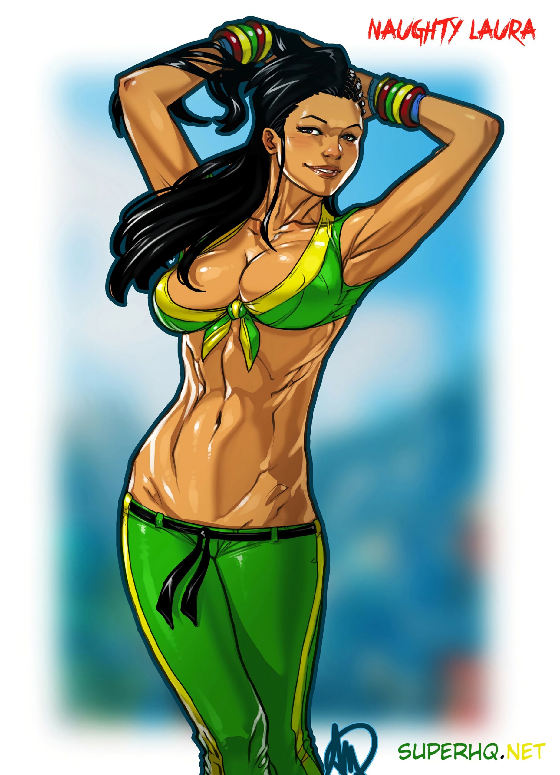 Laura safada (Street Fighter)