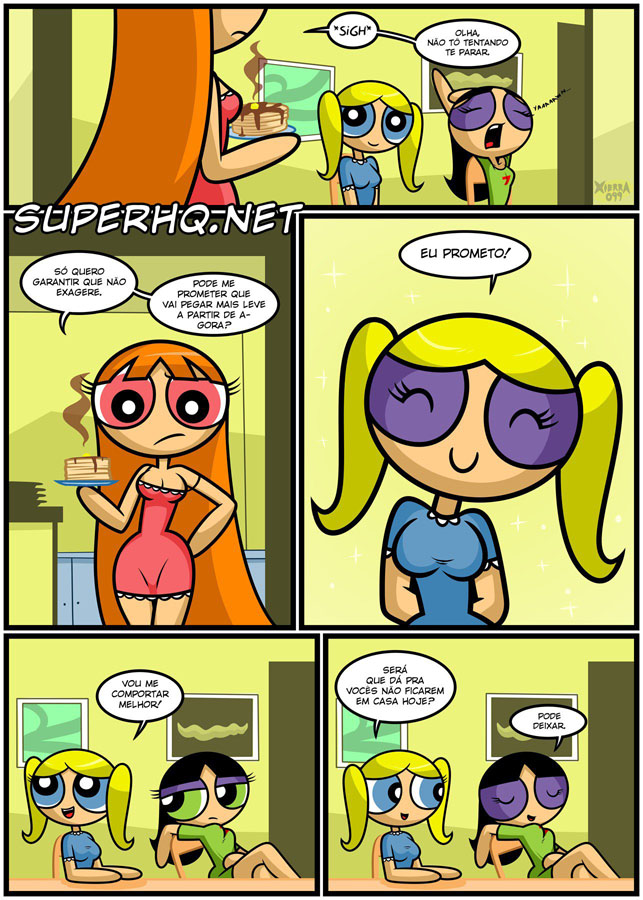 Powerpuff Girls: Dando a bucetinha